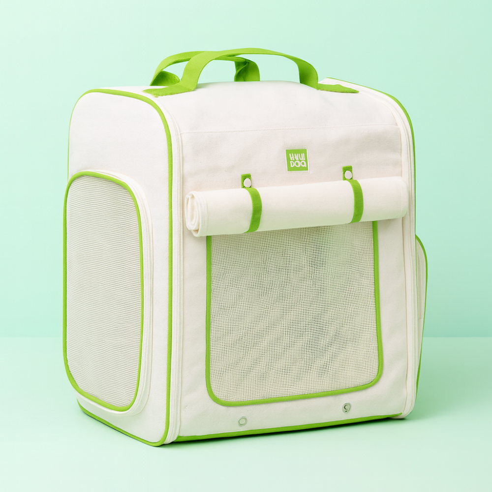 Рюкзак-переноска для котів та дрібних порід собак WAUDOG Relax Eco, 42*34*27 см, до 8 кг Київ - фото 1