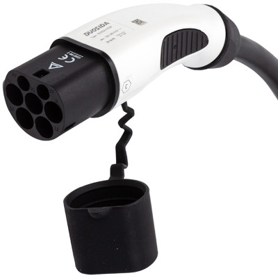 Зарядний кабель для електромобіля Duosida Type 2, 32A, 22kW, 3-фазный, 5м (EV200153) Вінниця - фото 3