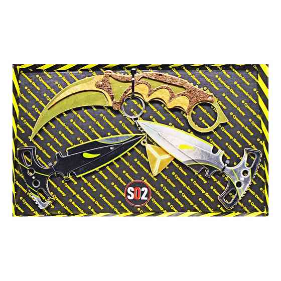 Набор сувенирных ножей деревянных SO-2 