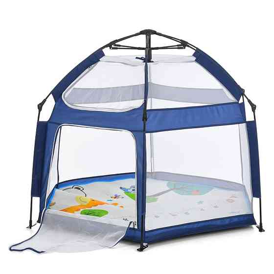 Детский манеж MR 1512 Sapphire Blue 146×127×110 см Винница