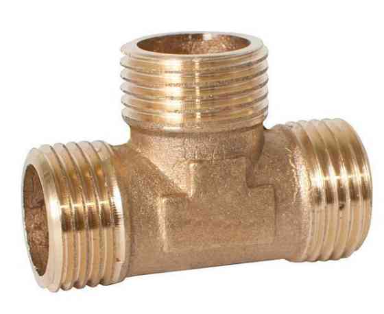 Трійник 3/4'' зовн/зовн/зовн Україна, латунь Харків