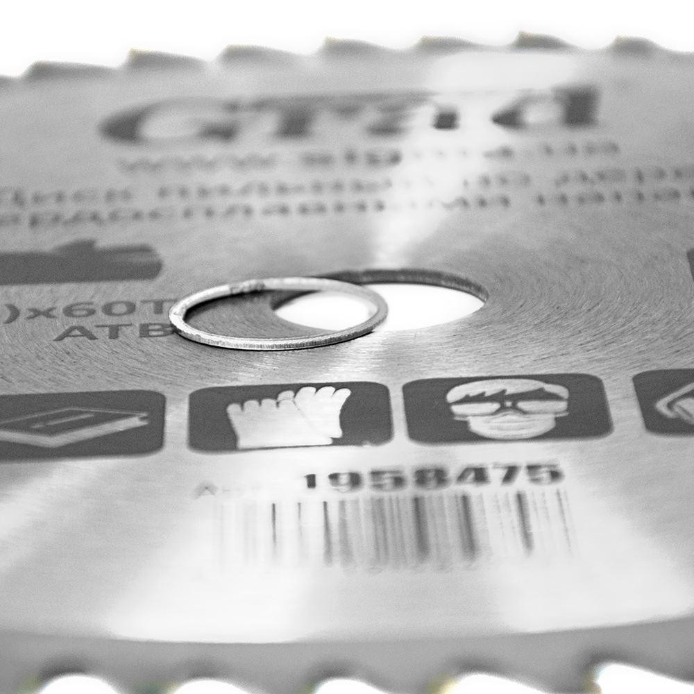 Диск пильный по дереву с твердосплавными напайками Ø230×22.2 (20)×60Т, 6000об/мин GRAD (1958475) Ровно - изображение 3