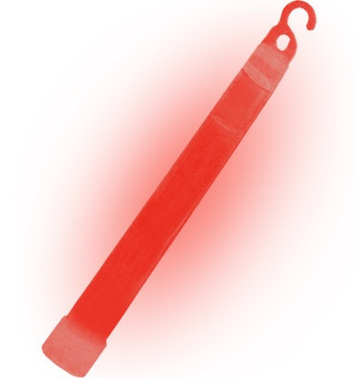 Одноразове Хімічне світло 15 см з гаком до 12 годин Mil-Tec від Sturm (14940010) Червоний Нововолинськ - фото 3