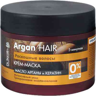 Маска для волосся Dr. Sante Argan Hair Арганова олія та кератин 300 мл (4823015933110) Вінниця