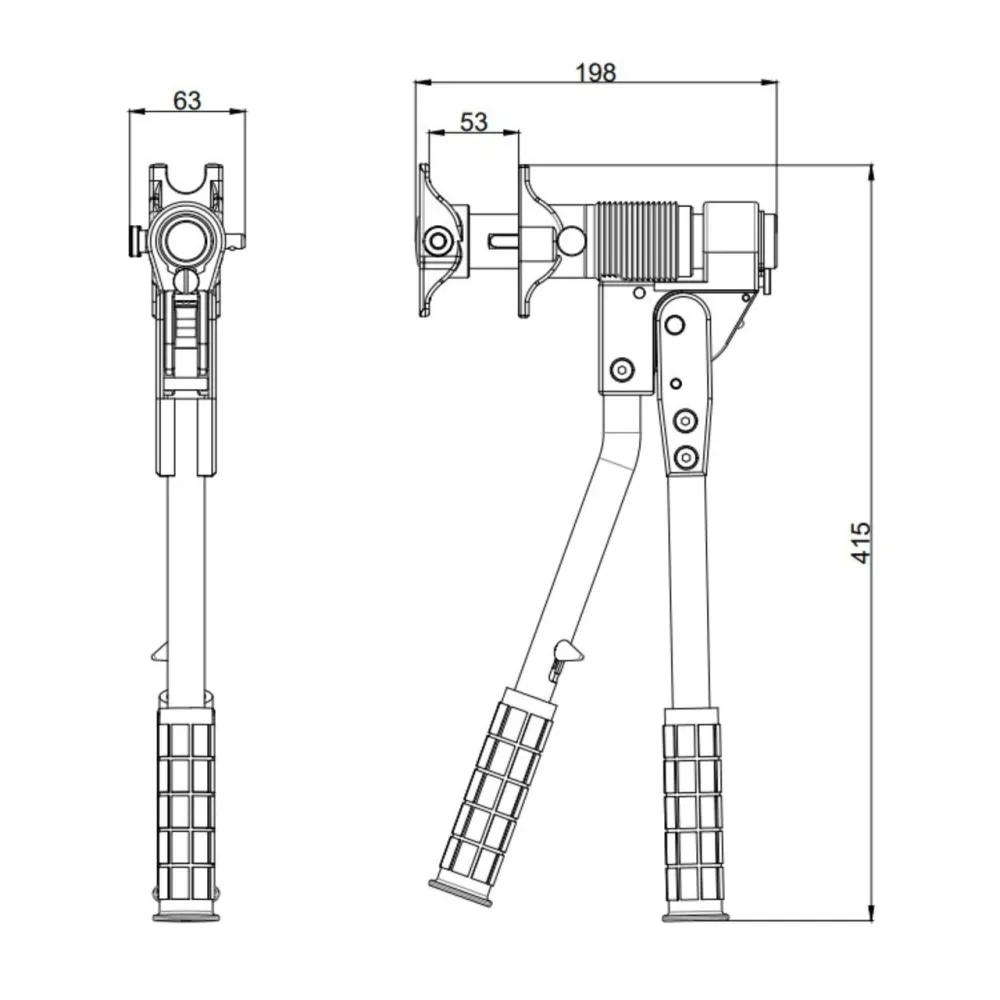 Набор инструментов Thermo Alliance для аксиального фитинга d16-32 ручной STD-301 Киев - изображение 2