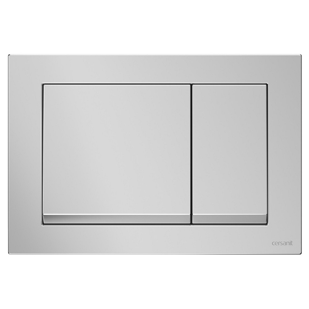 Кнопка змиву Cersanit ENTER II мат хром Київ - фото 1