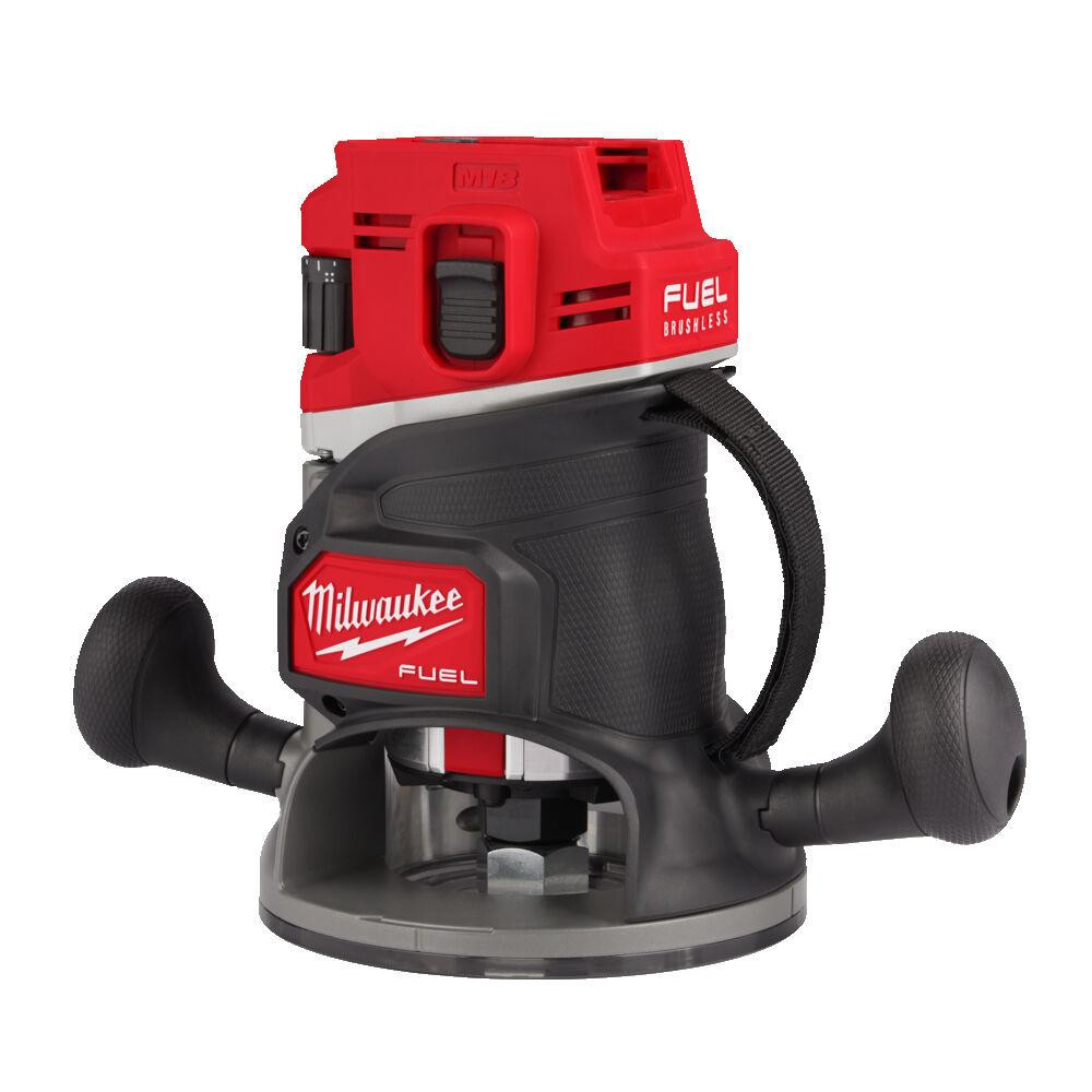 Фрезер акумулятрний кромкувальний MILWAUKEE, M18 FR12KIT-0P (цанги 8мм і 12мм, бічний упор, опорна плита, гайковий ключ, труба д Одеса - фото 2