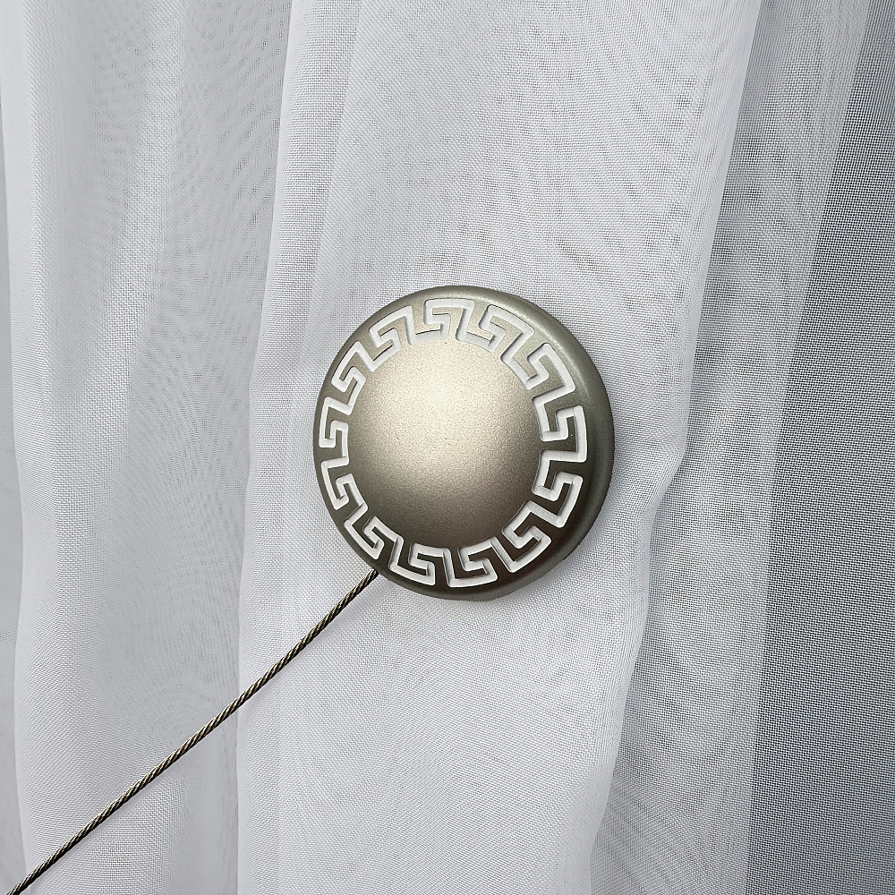 Магниты для штор и гардин Афина 2 шт Сатин (81-267) Киев - изображение 2
