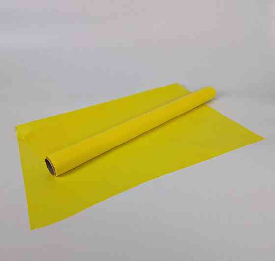 Рулон 10 м тонований матовий із малими. (9) плівка для квітів (h500) No 1 Жовтий (1 шт.) Харків