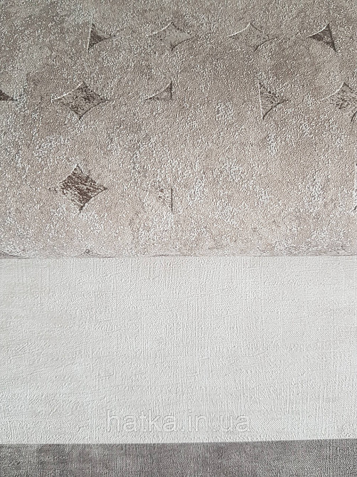 Шпалери вініл на флізеліні AS creation Metropolitan stories ByTime 0,53х10 геометрія фігури кремові сріблясті Київ - фото 3