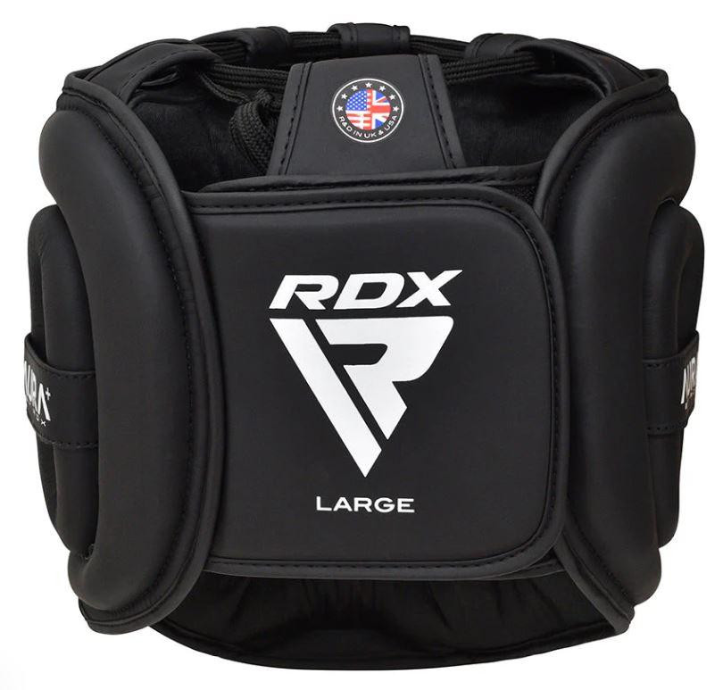 Боксерський шолом RDX T17 Aura Black Gold XL Київ - фото 4