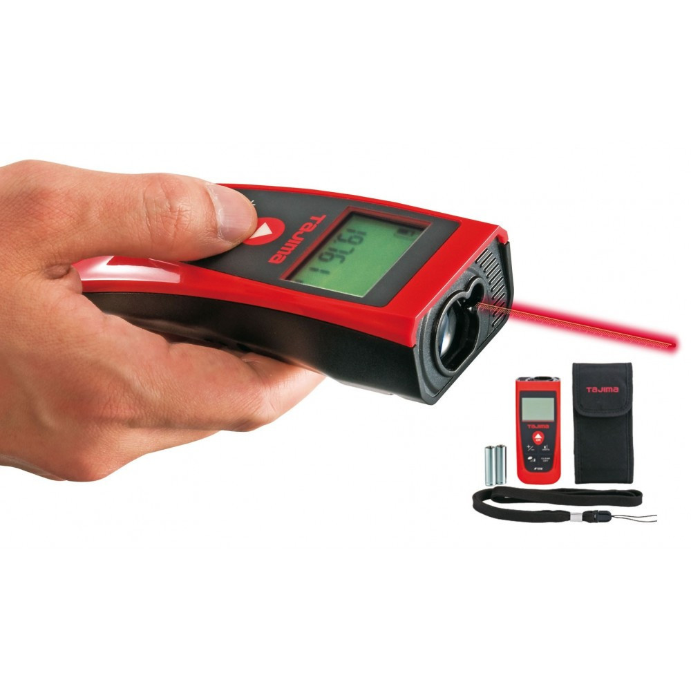 Лазерна рулетка Tajima LKT-F05 50 метрів, лазерний далекомір Одеса - фото 2