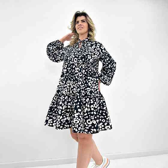 Легка жіноча сукня оверсайз "Lichi" оптом | Батал | Розпродаж моделі Київ