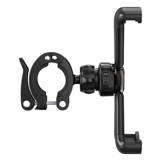 Вело-мото тримач для смартфона Baseus Quick to take cycling Holder SUQX-01 (Чорний) Миколаїв