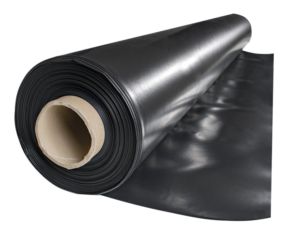 Плівка 100мкм 6*50 м первинна  поліетиленова чорна УФ стабілізована Дніпро - фото 1