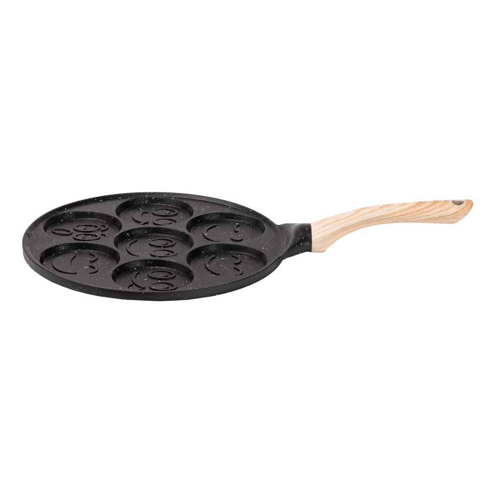 Breakfast Сковорода зі смайликами на 7 секцій для млинців, оладок, яєць, сирників HP39583B Коломия - фото 2