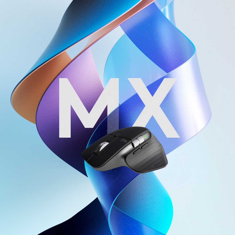 Миша Bluetooth Logitech MX Master 3S Graphite (910-006559) Темно-сірий Харків - фото 12
