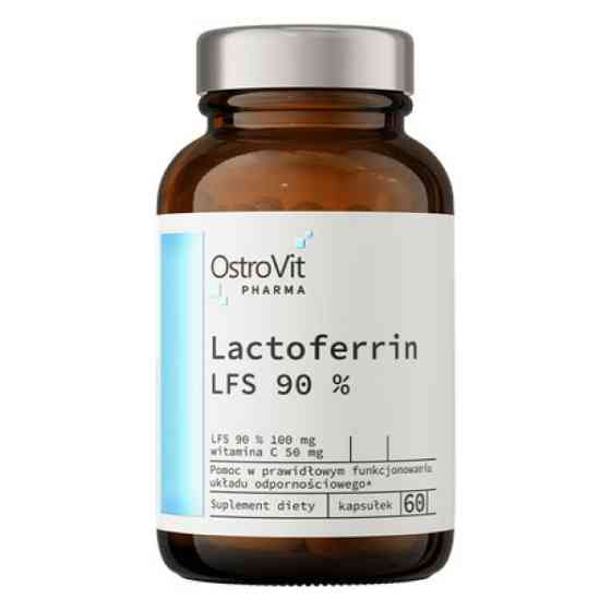 Лактоферин OstroVit Pharma Lactoferrin LFS 90% 60 caps Луцк