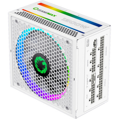 Блок живлення Gamemax 1300W RGB-1300 WH (RGB-1300 WH (ATX3.0/3.1 PCIe5.) Вінниця - фото 1