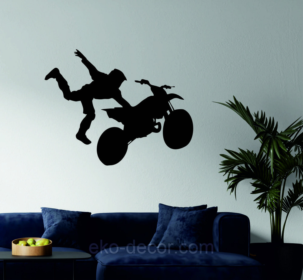 Декоративне настінне Панно «Мотофрістайл», Декор на стіну Київ - фото 2