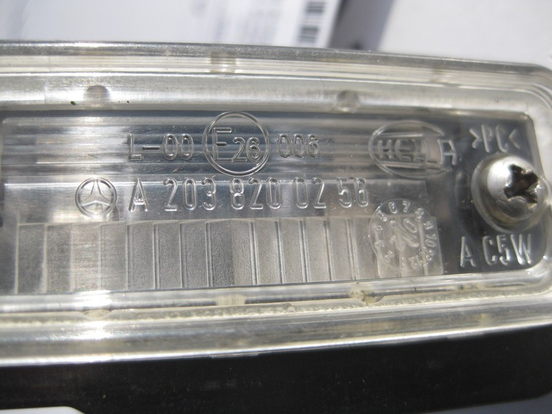 Mercedes-Benz  A2038200256 Плафон підсвічування номера CLS C219 C-Class W203 E-Class W211 Одесса - изображение 4