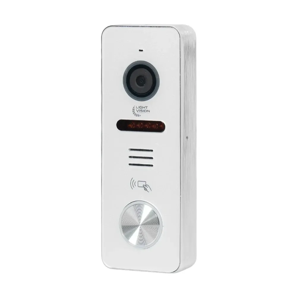 Відеопанель 2Mp Light Vision RIO FHD(RF) White зі зчитувачем Mifare (82-00242) Киев - изображение 10