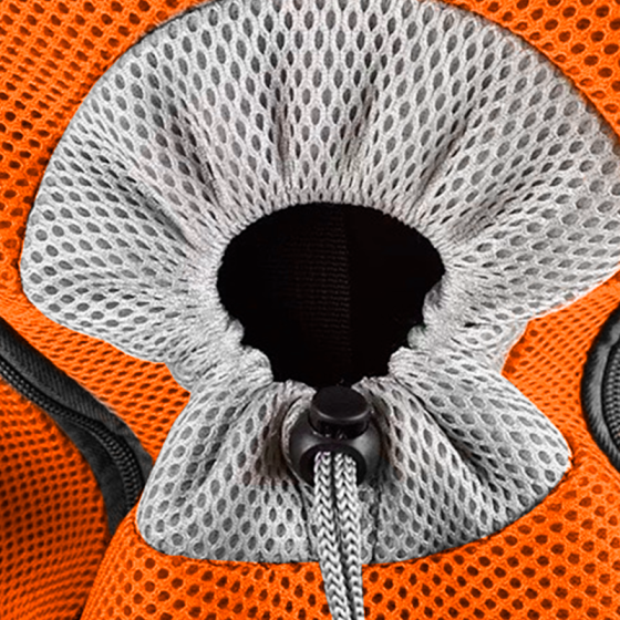 Рюкзак-переноска для кошек и собак Venxius D-07 Orange L Київ