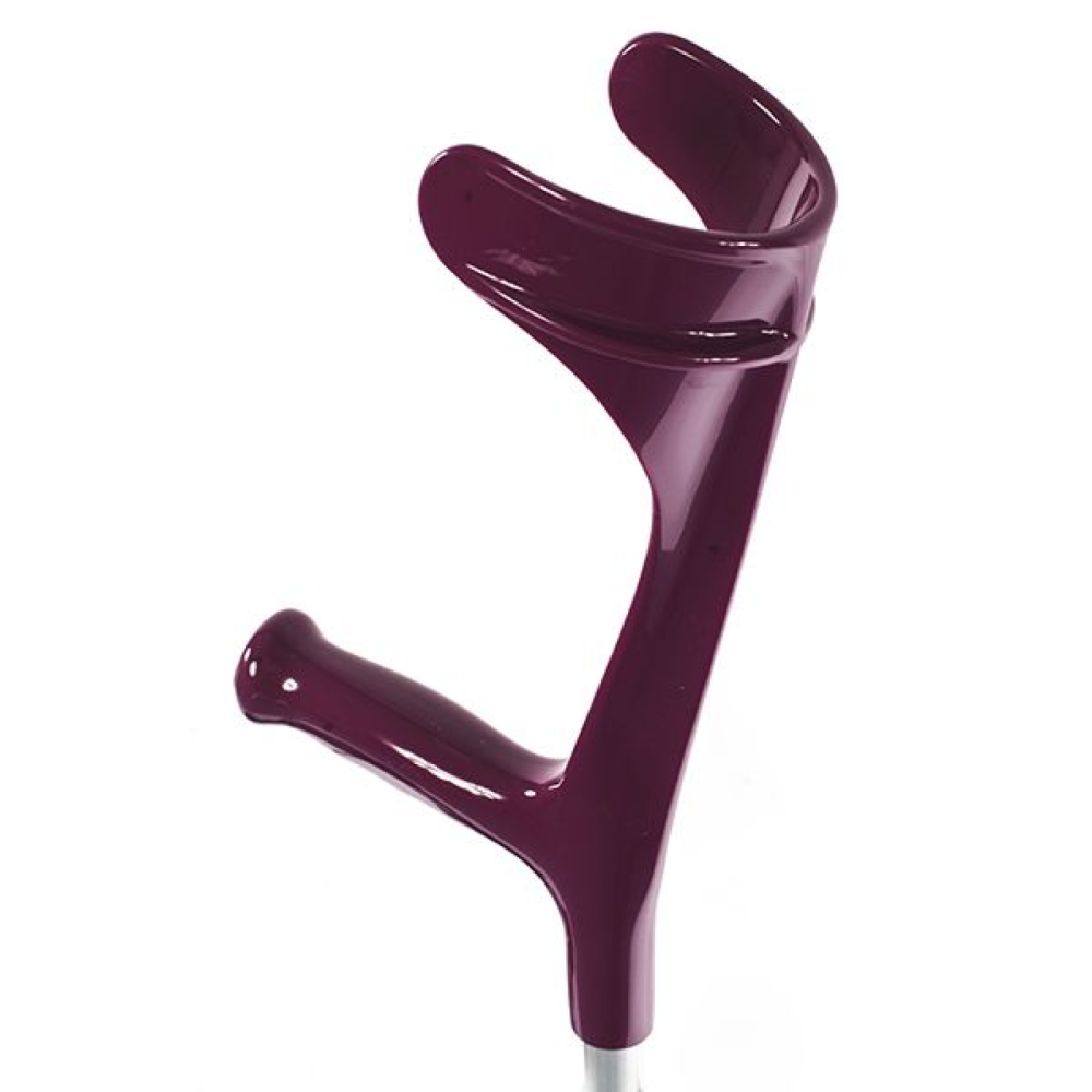 Підлокітна милиця з твердою ергономічною ручкою Kowsky ORIGINAL темно-фіолетова Дніпро - фото 9