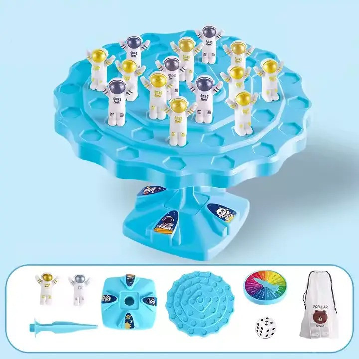 Настільна гра баланс на платформі "Астронавти" дитяча, розважальна, логічна на координацію для дітей Кам'янець-Подільський - фото 3