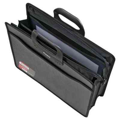 Папка - портфель Axent В4, 3 compartments, black, with zipper closure (1603-01-А) Винница