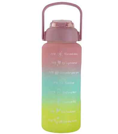 Набір пляшок для води 9045 300-900-2000 мл, 3 шт., різнобарвний Вінниця