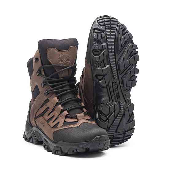 Тактичні берці зимові Т3-305 теплі коричневі водонепроникні армійські взуття ЗСУ поліція ДСНС 44 (29) Харків