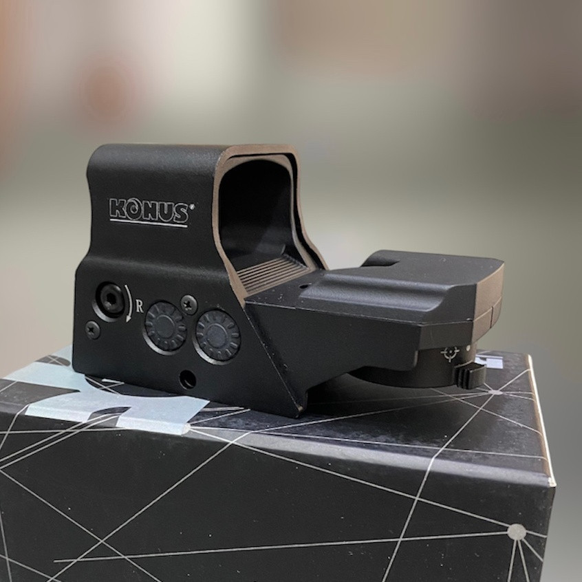 Коллиматорный прицел KONUS SIGHT-PRO R8, заряжаемый, 8 сеток, крепление на 22 мм / 11 мм Solmir Киев - изображение 1