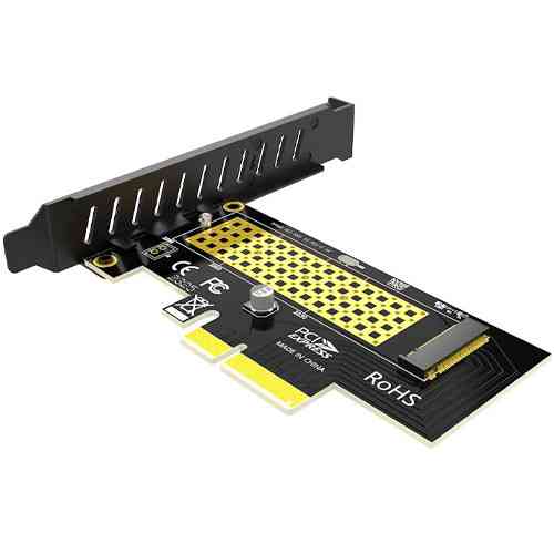 Адаптер Jeyi SK4 для NVMe SSD на PCIe 4.0/3.0 Киев