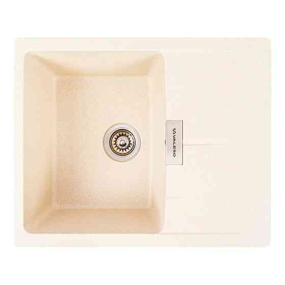 VALESO Гранітна мийка для кухні VALESO ZIRKONE 6250 матова Пісок Киев