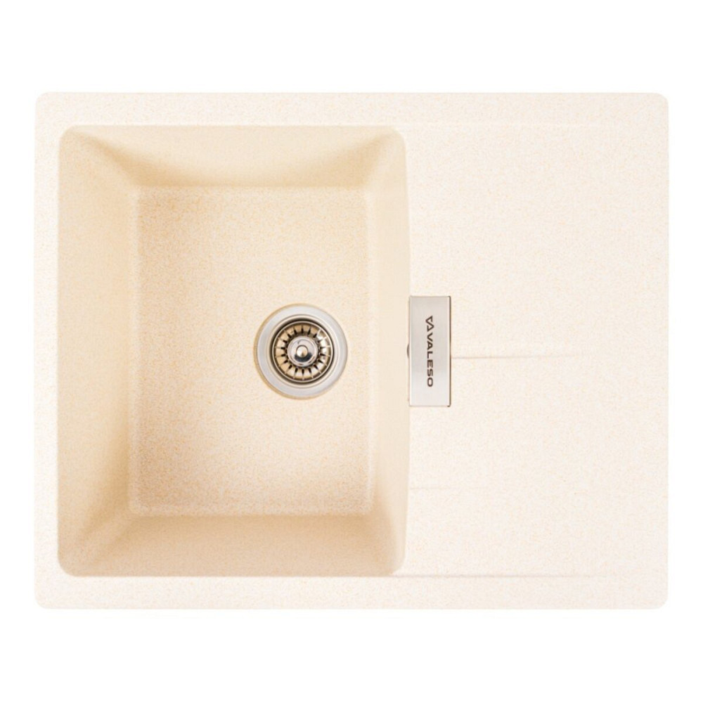VALESO Гранітна мийка для кухні VALESO ZIRKONE 6250 матова Пісок Киев - изображение 1