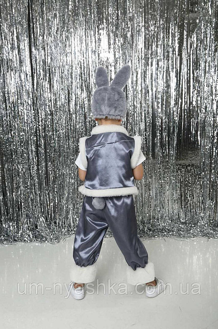 Детский карнавальный костюм зайца серого Заяц серый Кривой Рог - изображение 3