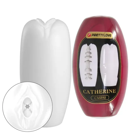 Мастурбатор яйцо Pretty Love CATHERINE - Caspar White, BI-014832-4-2 Sex Aura Киев
