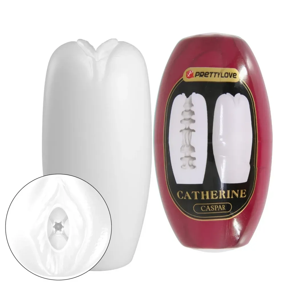Мастурбатор яйцо Pretty Love CATHERINE - Caspar White, BI-014832-4-2 Sex Aura Киев - изображение 1