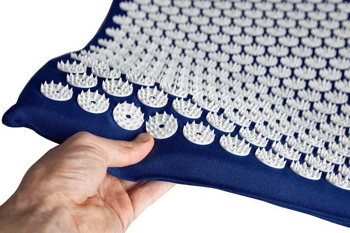 Аплікатор Кузнєцова Набір серія Eko-Max Темно-Синій (Килимок + Валик + Чохол) – Масажний комплект Івано-Франківськ - фото 5