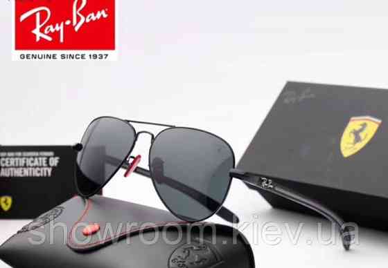 Сонцезахисні чоловічі окуляри в стилі RAY BAN 8307 (002/62) Lux Київ