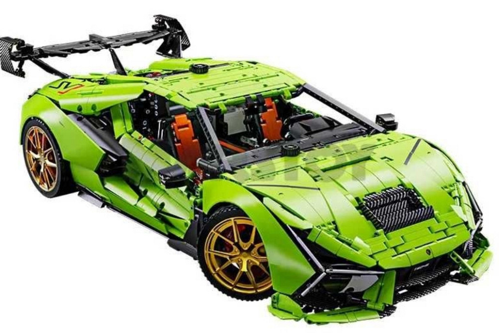 ЕКСЛЮЗИВ‼️Конструктор Technic Lamborghini SVJ 1:6 — 6626 деталей. Київ - фото 7