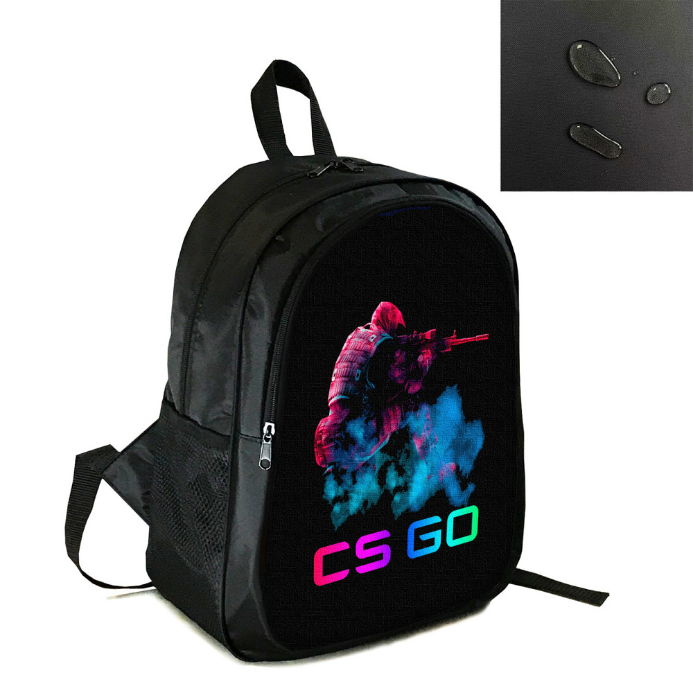 Рюкзак міський/шкільний 38×28см з принтом CS:GO/Counter-Strike дитячий, підлітковий, спортивний (4134) Київ - фото 1