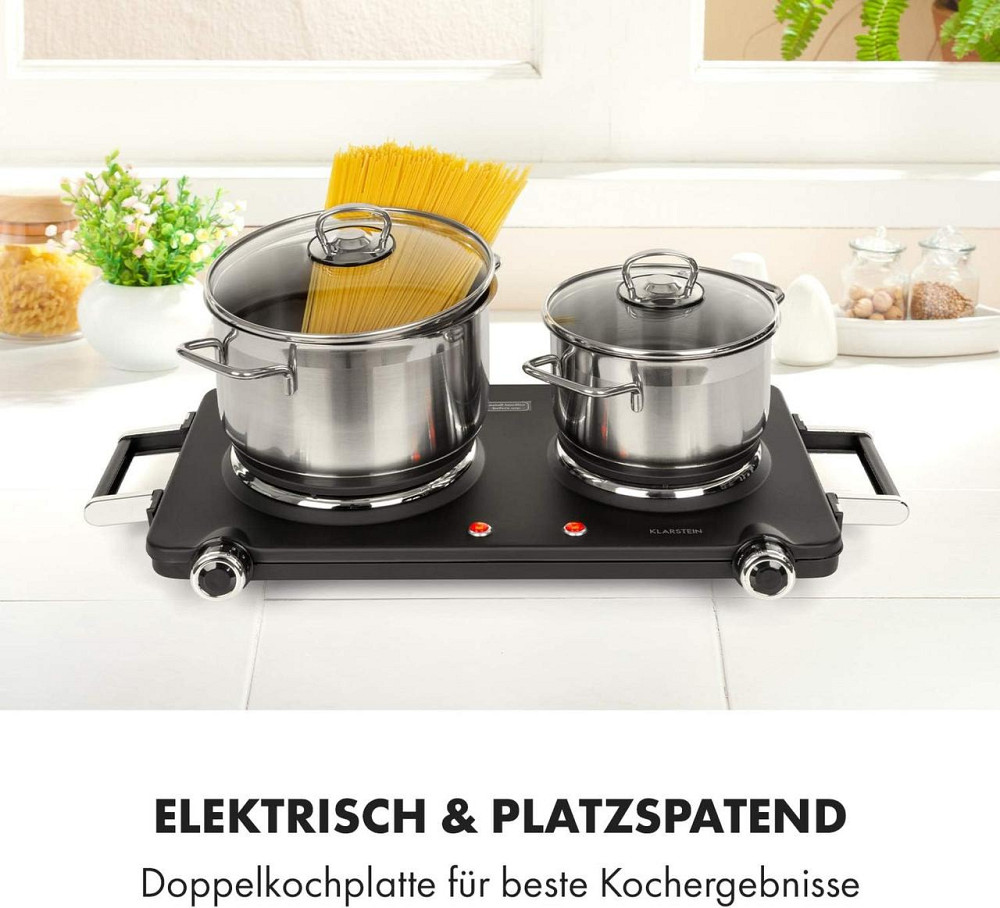 Електрична подвійна варильна плита Klarstein Cookorama, 2250 Вт з Німеччини Дніпро - фото 2