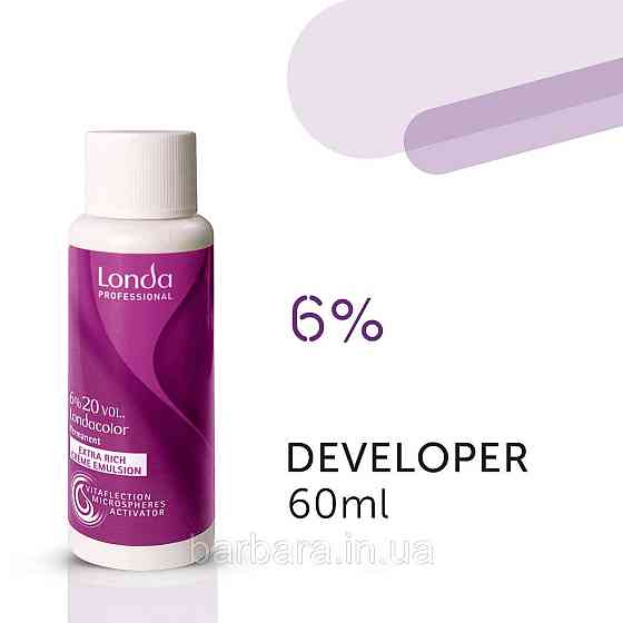 Окисник Londa Color 60 мл (оригінал) 6% Київ