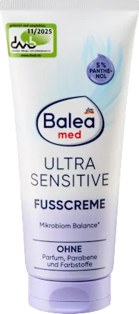 Balea med Fußcreme ultra sensitive Крем для ног для ультрачувствительной кожи Львов