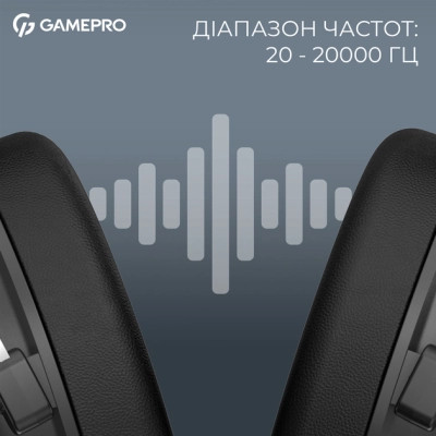 Навушники GamePro Asgard Skald 4-Mode Black (HSW160B) Вінниця - фото 4