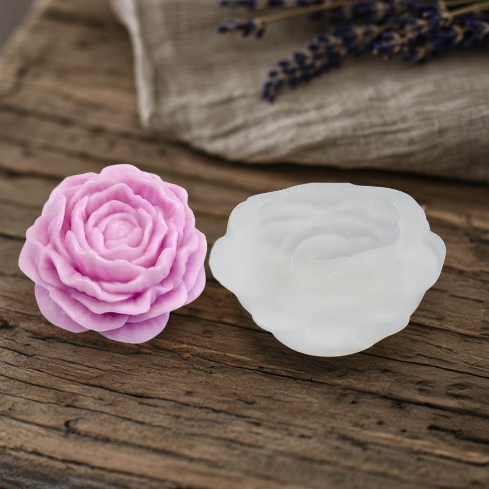 Силиконовая форма для изготовления свечи, молд для изготовления свечек из соевого,пчелиного воска и парафина 80 х 80 х 40 мм Каменец-Подольский - изображение 1