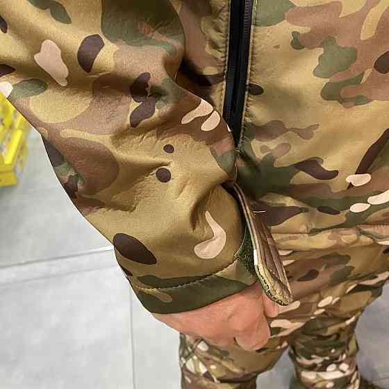 Костюм тактический демисезон, Softshell, Мультикам, размер XL, демисезонный костюм софтшелл для военных Solmir Киев