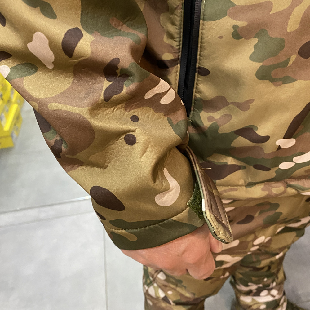 Костюм тактичний демісезон, Softshell, Мультикам, розмір XL, демісезонний костюм софтшелл для військових Solmir Київ - фото 6